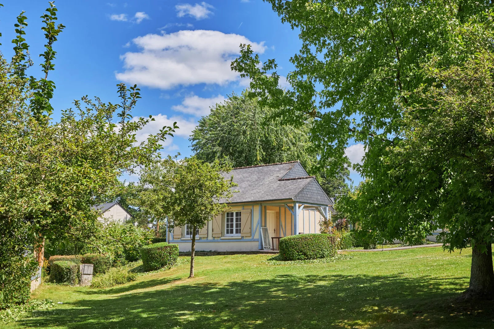 Holiday village Normandy Garden Branville - M6O Standard House 6 p - 2 bedrooms - duplex-M6O Standard House 6 p. - 2 bedrooms - duplex-Außenbereich