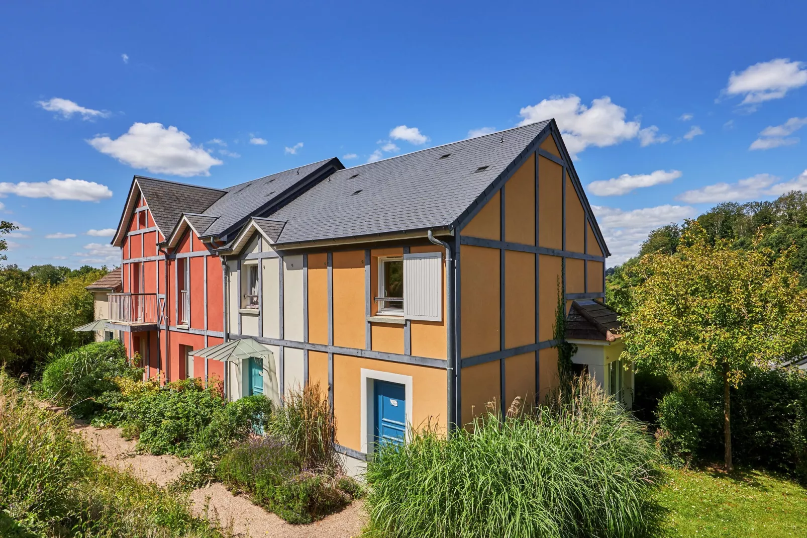 Holiday village Normandy Garden Branville - M6O Standard House 6 p - 2 bedrooms - duplex-M6O Standard House 6 p. - 2 bedrooms - duplex-Außenbereich