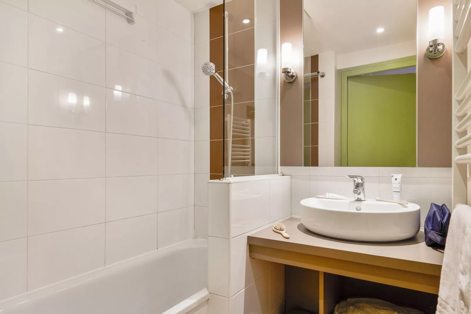 Residence Le Chant des Oiseaux Courseulles-sur-Mer - 25 Standard Apt 5 p - 1 bedroom-Badezimmer