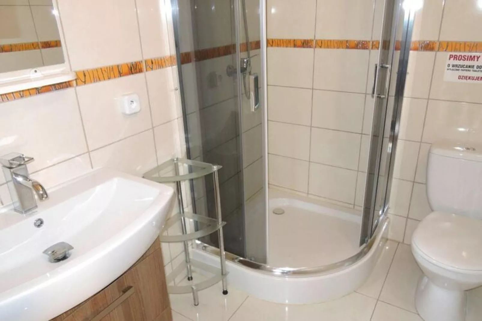 Bungalow Wrzosowo Ptasi Zakatek BON-Bathroom