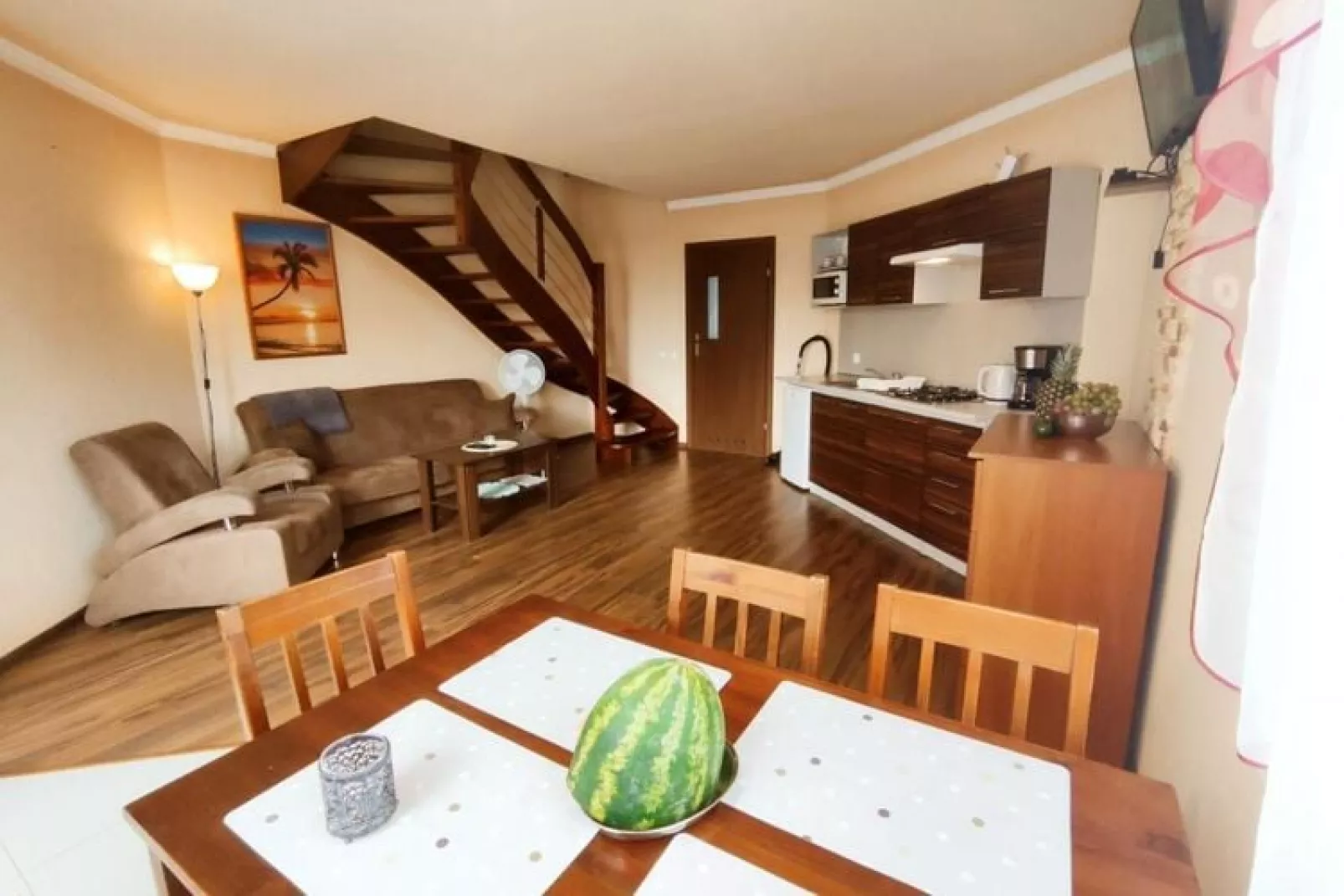 Domki wakacyjne z basenem Osieki-Living room