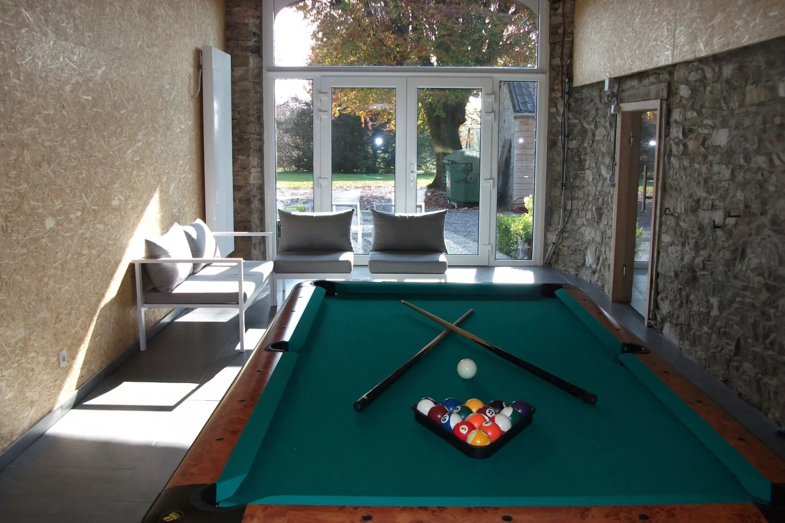 Domaine des Bouts de Fagnes-Recreation room