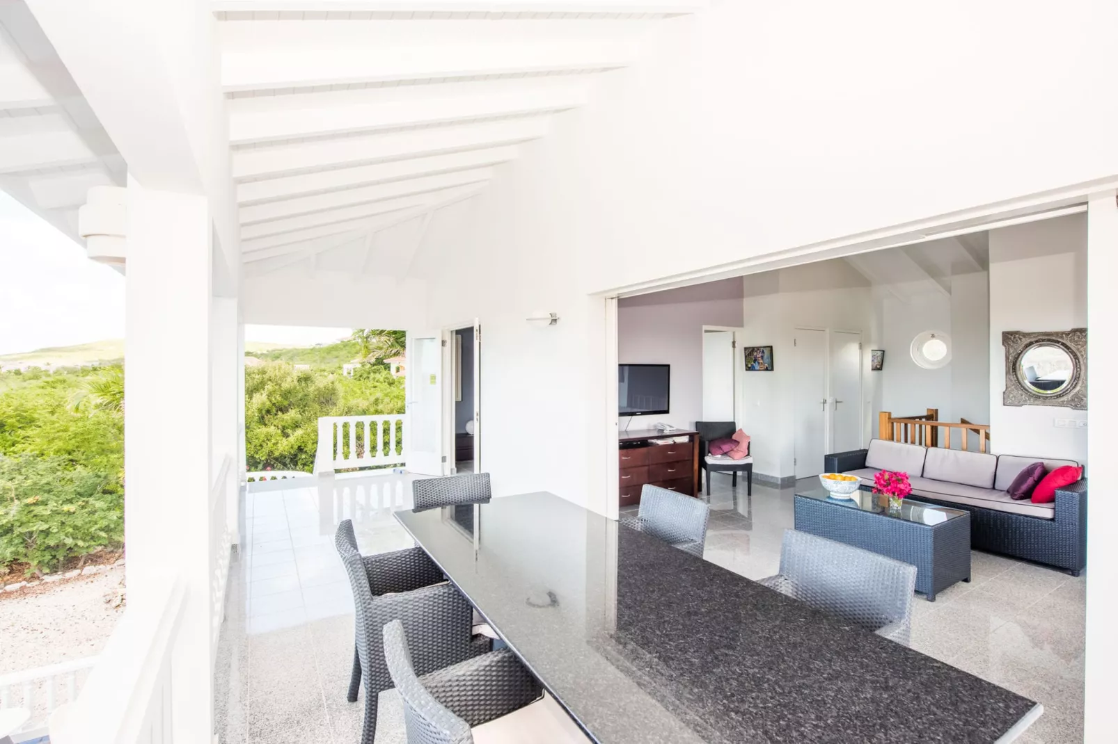 Caribbean Sea Coral Estate 6 pers-Terrace balcony