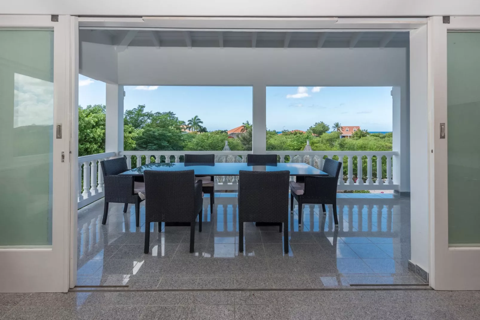 Caribbean Sea Coral Estate 6 pers-Terrace balcony
