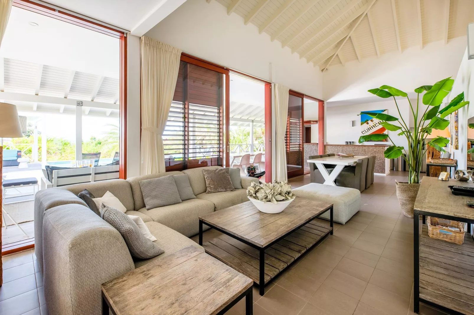 Villa Kas Krioyo Boca Gentil-Living room