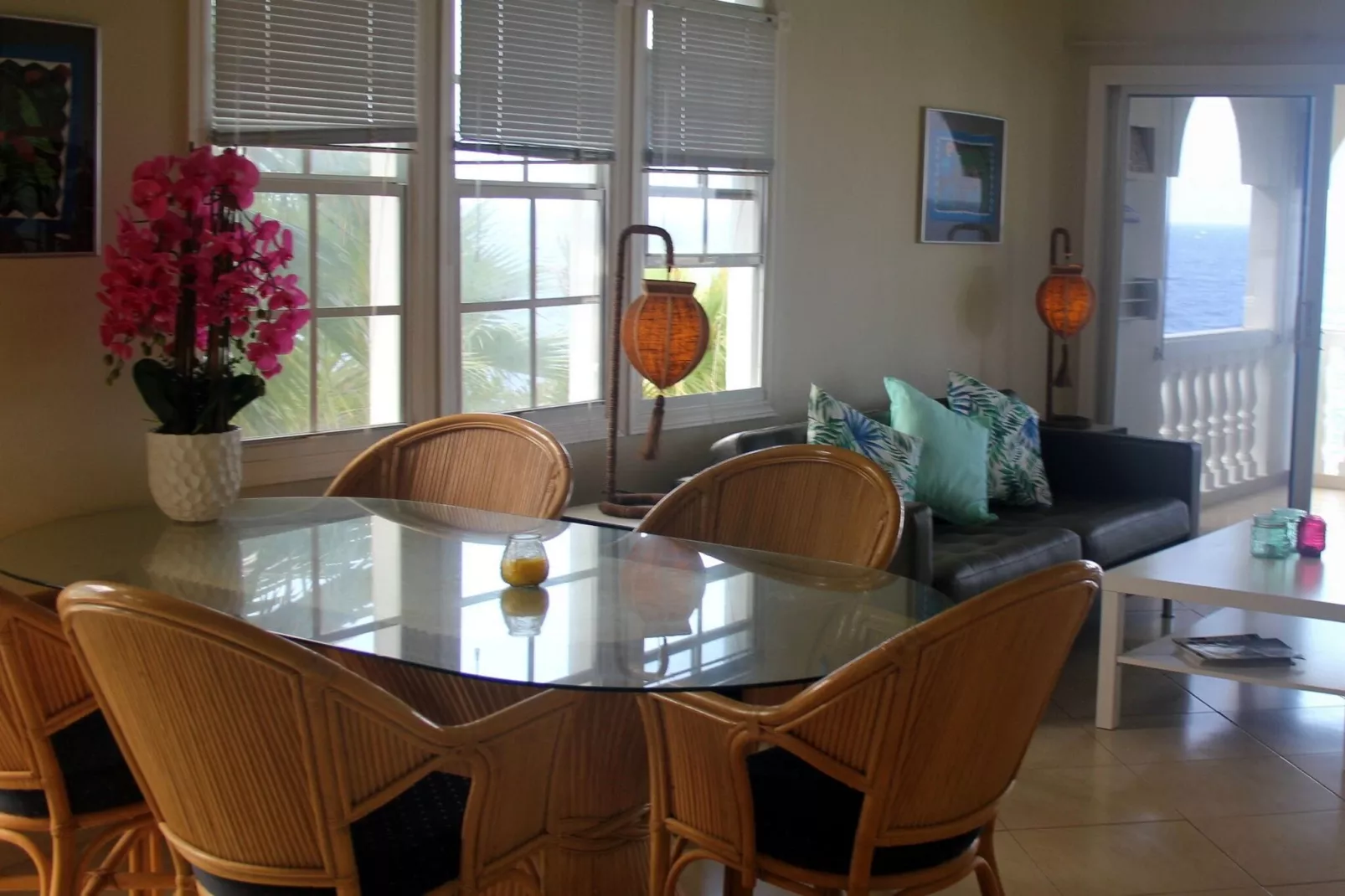 Dolphin View Mambo Beach-Living room