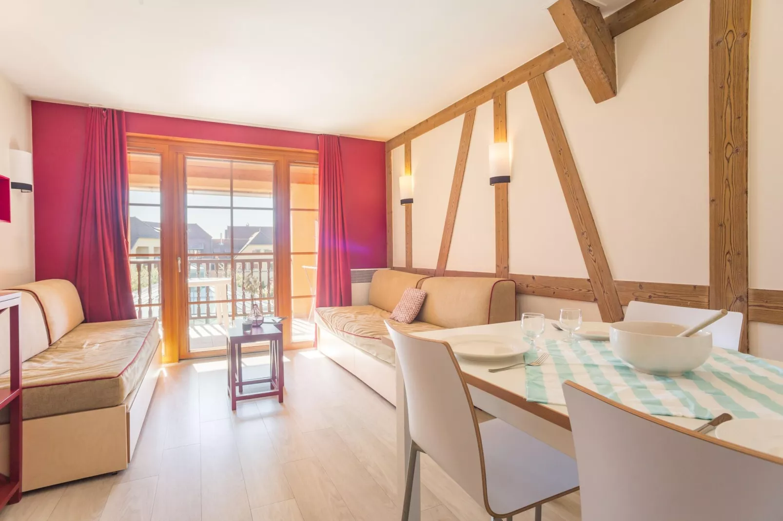Residence Le Clos d'Eguisheim Eguisheim  25 Standard Apt 4 p - 1 bedroom-Living room