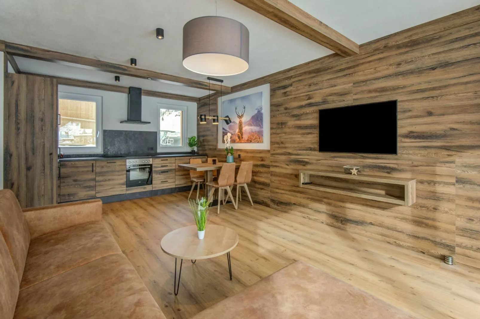 Golden Lodges Type 75-Living room