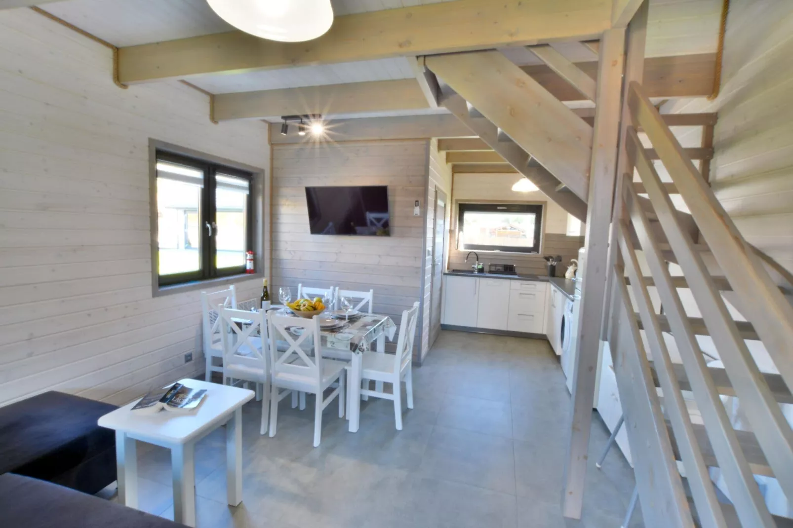 Domki wakacyjne PREMIUM dla 6 osób Sianożęty-Living room