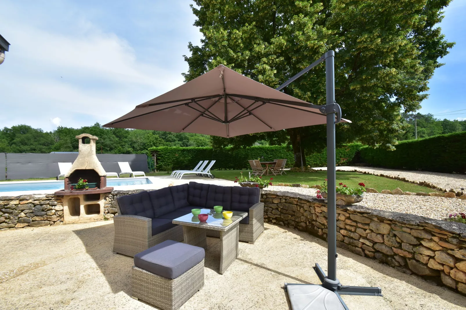 À l'ombre du Tilleul-Balcon-terrasse