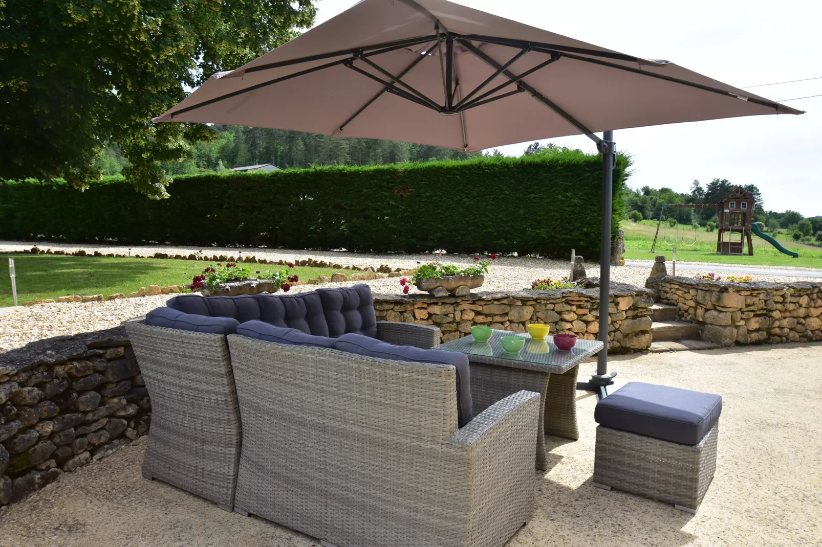 À l'ombre du Tilleul-Balcon-terrasse