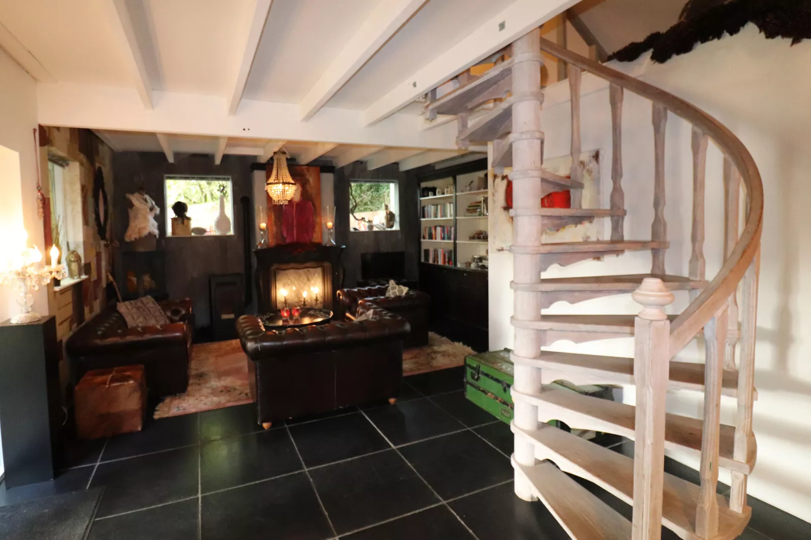 Vakantiehuis 'Het Atelier'-Living room