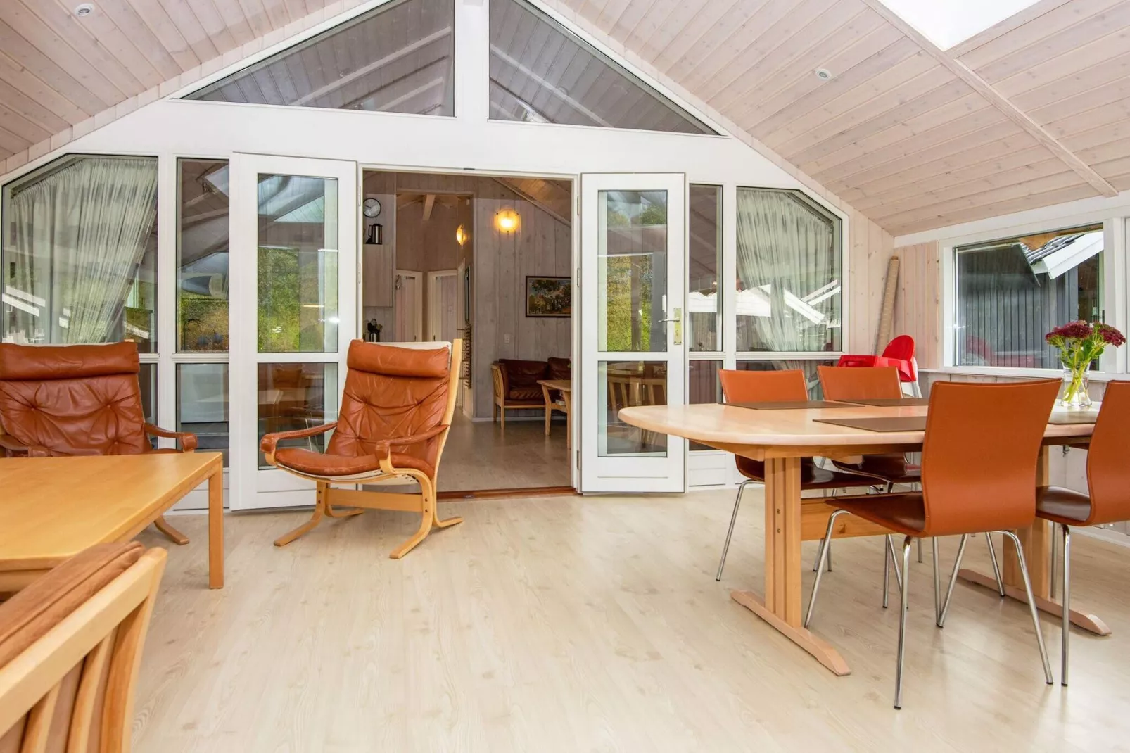 Maison de vacances pour 8 a Hovborg