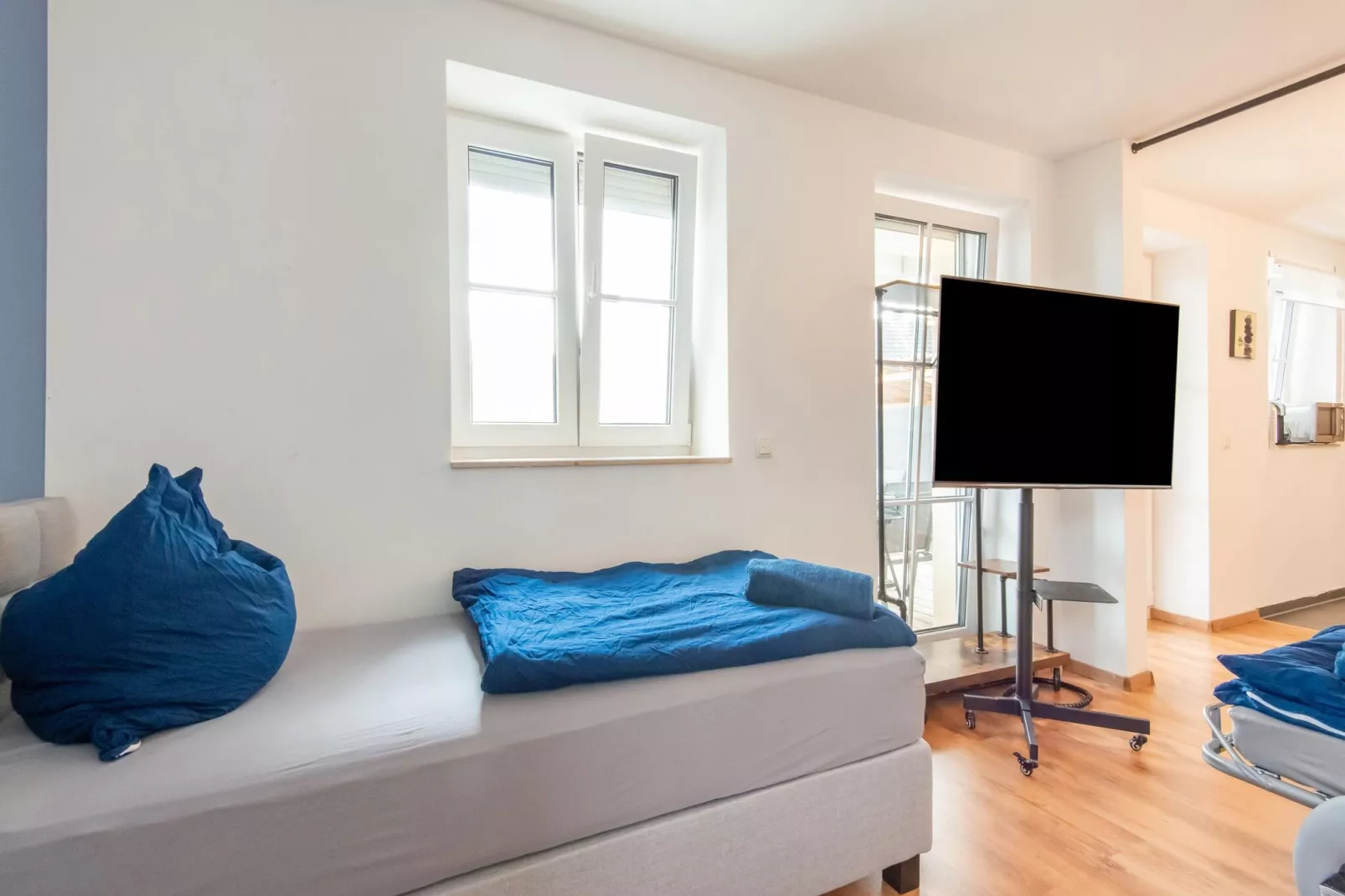 Ferienwohnung Haunsheim rechts-Schlafzimmer