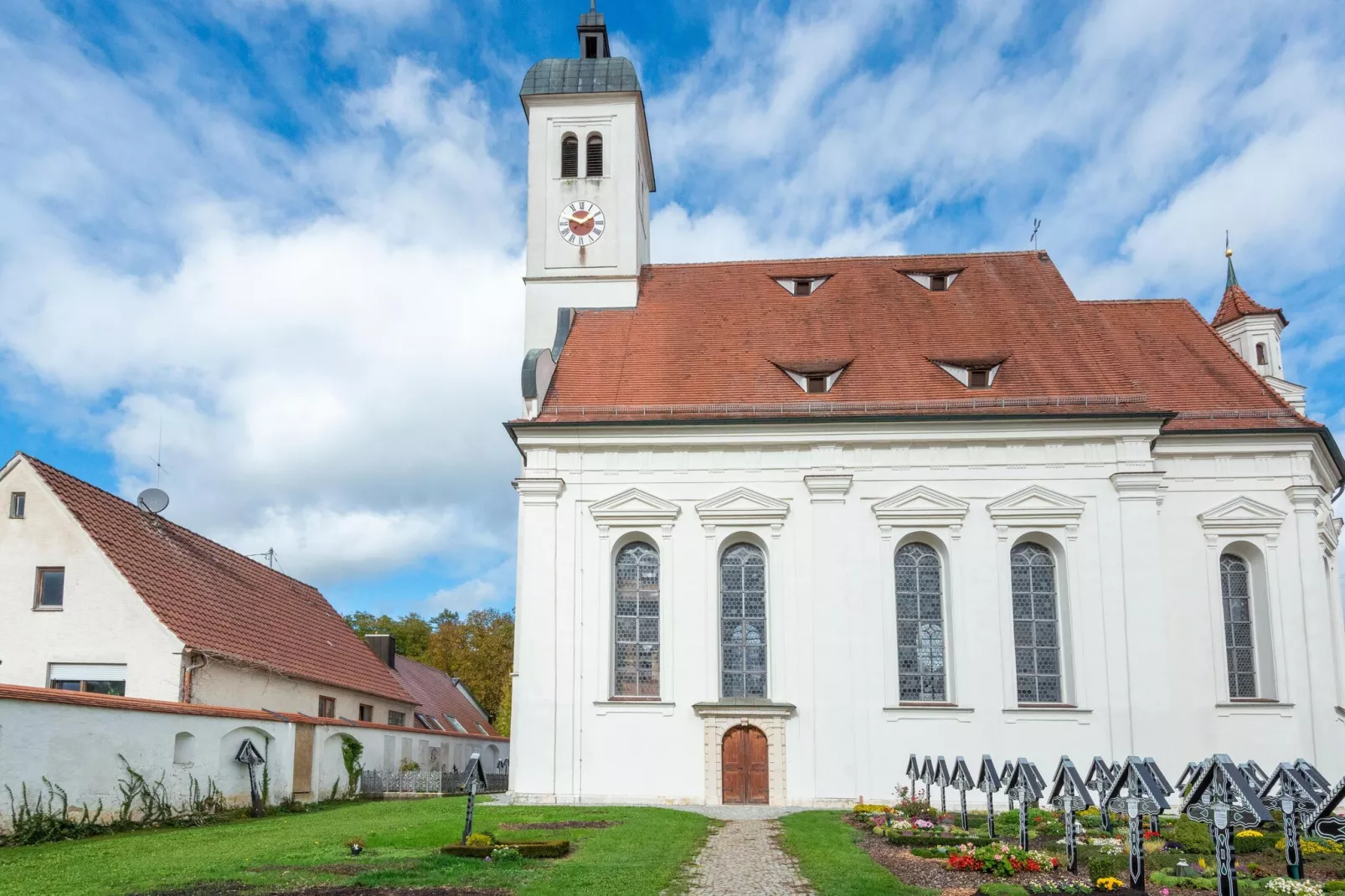 Ferienwohnung Haunsheim links-Gebiete Sommer 1 km