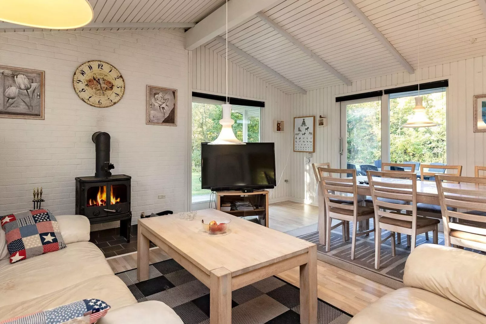 Maison de vacances pour 8 a Roslev-Intérieur