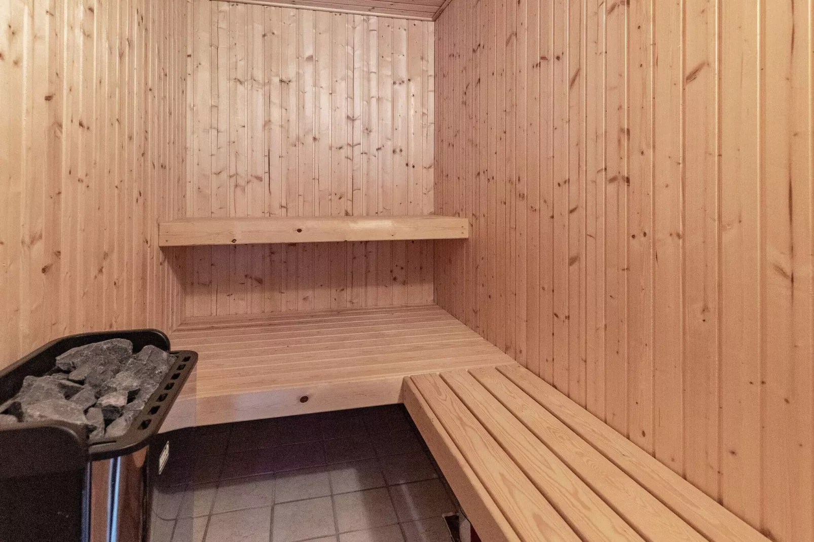 Maison de vacances pour 6 a Farsø-By Traum-Sauna