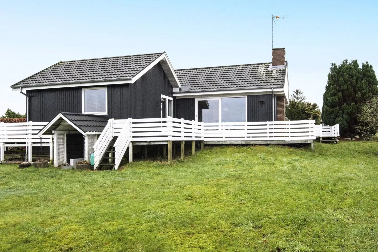 6 Personen Ferienhaus in Glesborg-Aussicht