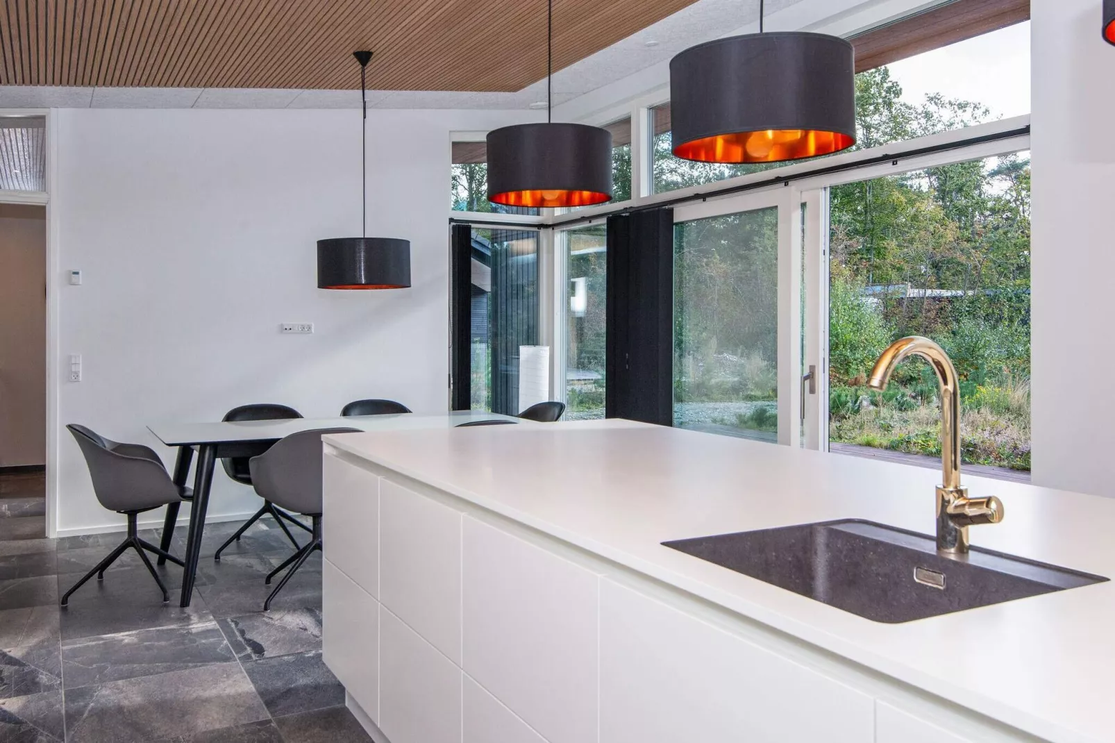 8 Personen Ferienhaus in Knebel-By Traum-Innenbereich