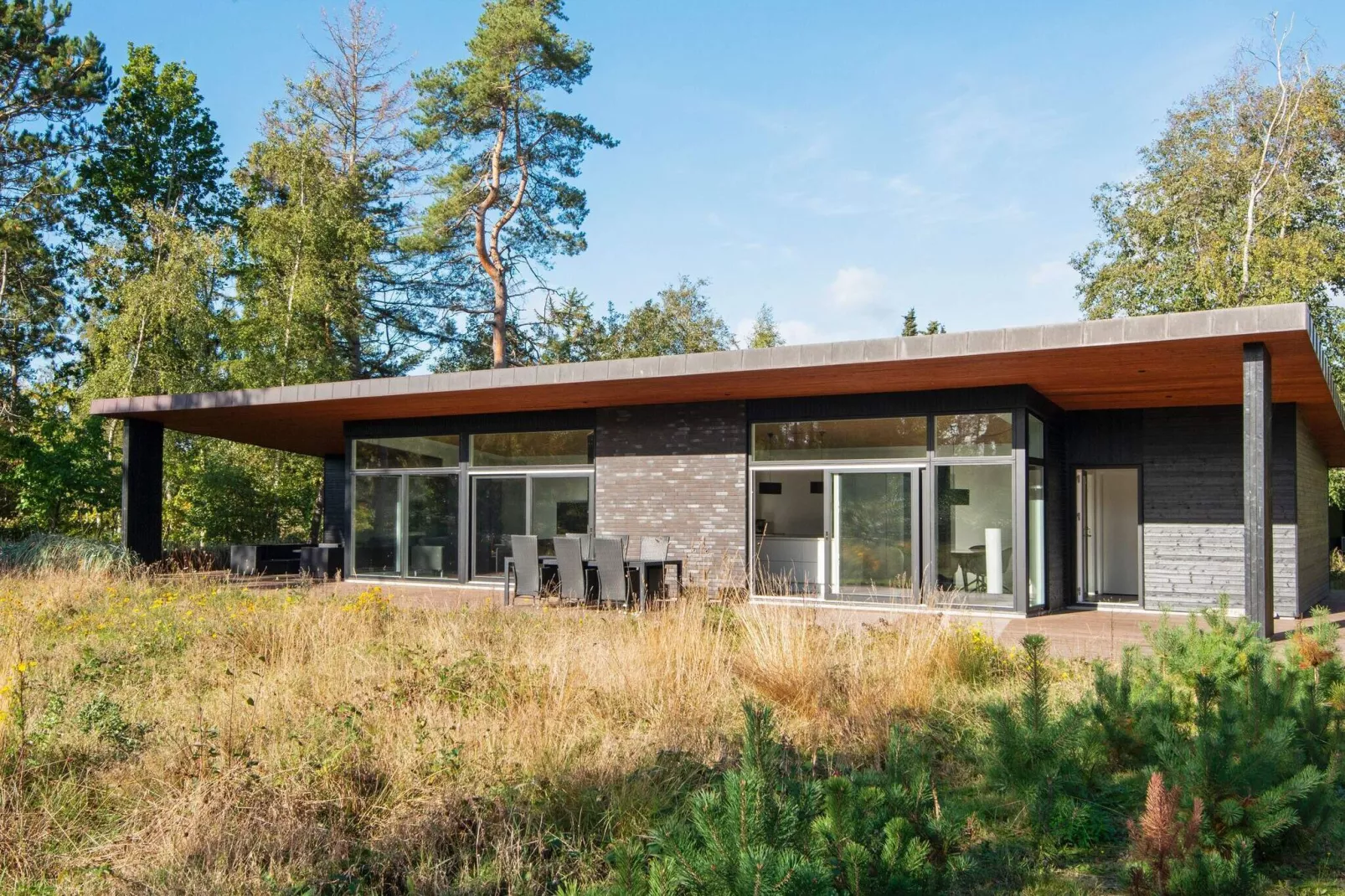 8 Personen Ferienhaus in Knebel-By Traum-Aussicht
