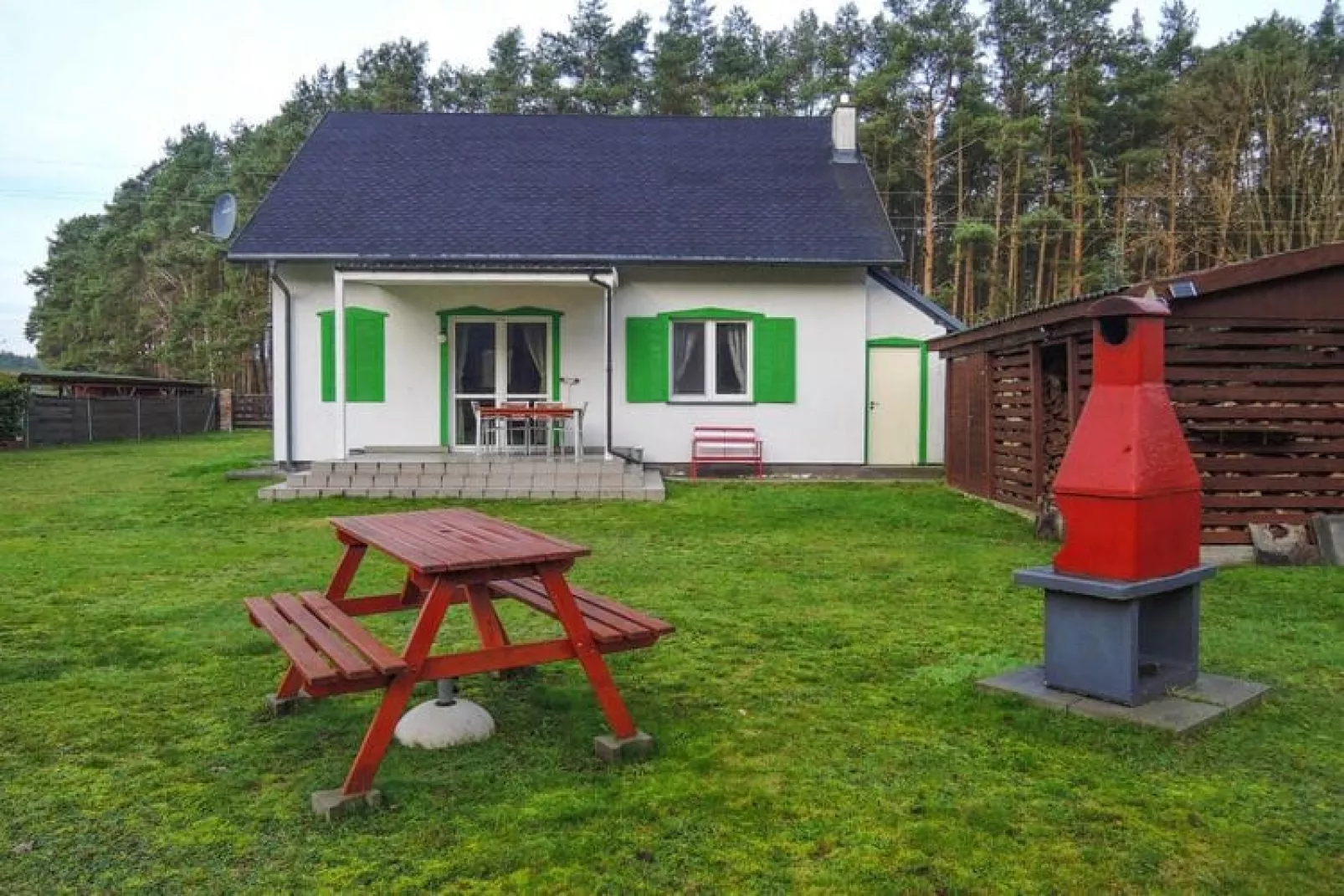 Holiday home Nowe Warpno Jagoda for 8 persons-Exterior summer