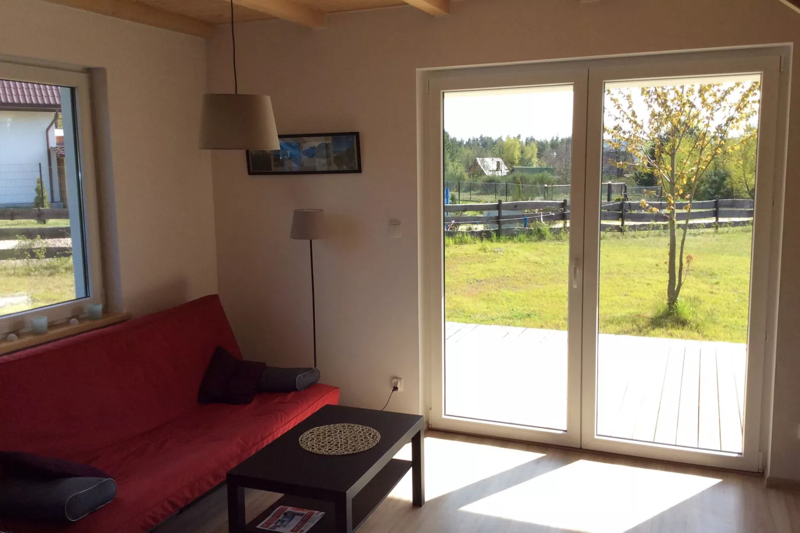 Holiday house by the lake-Living room