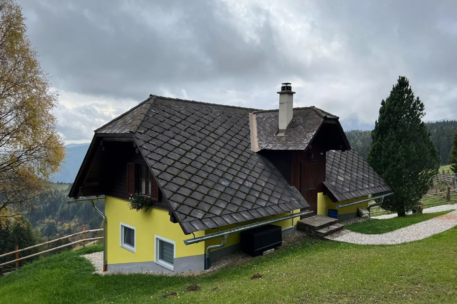Graslerhütte-View winter