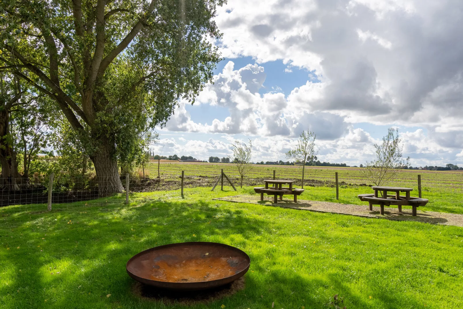 De Korte Lindehoeve 5p-View in summer