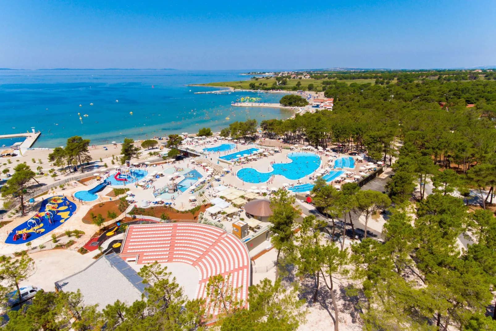 Zaton Holiday Resort Zaton-Nin -3-Raum-App AP/5 - 3 Sterne - 35 qm für 5 Pers-Water view