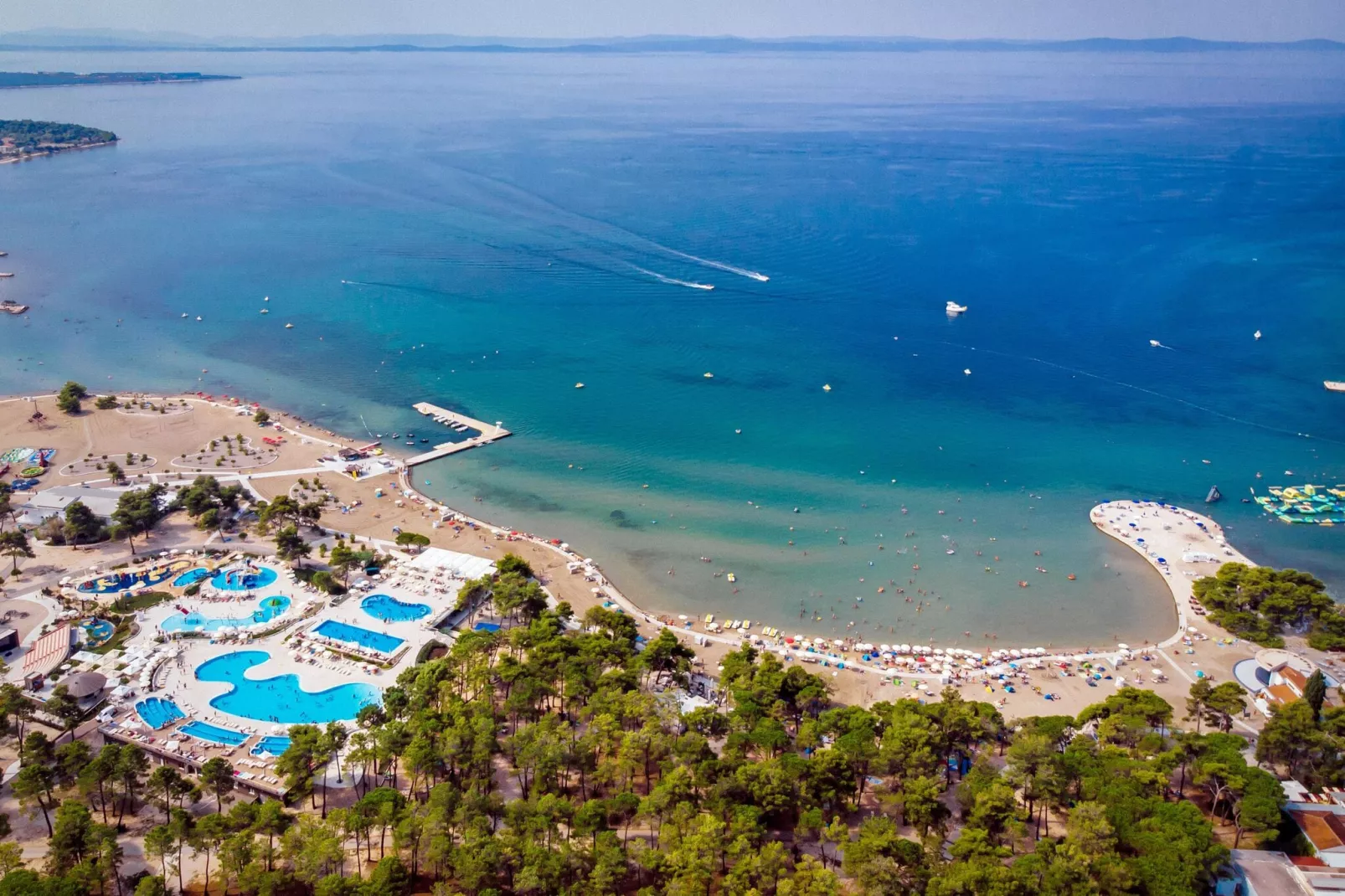 Zaton Holiday Resort Zaton-Nin -3-Raum-App AP/5 - 3 Sterne - 35 qm für 5 Pers-Water view