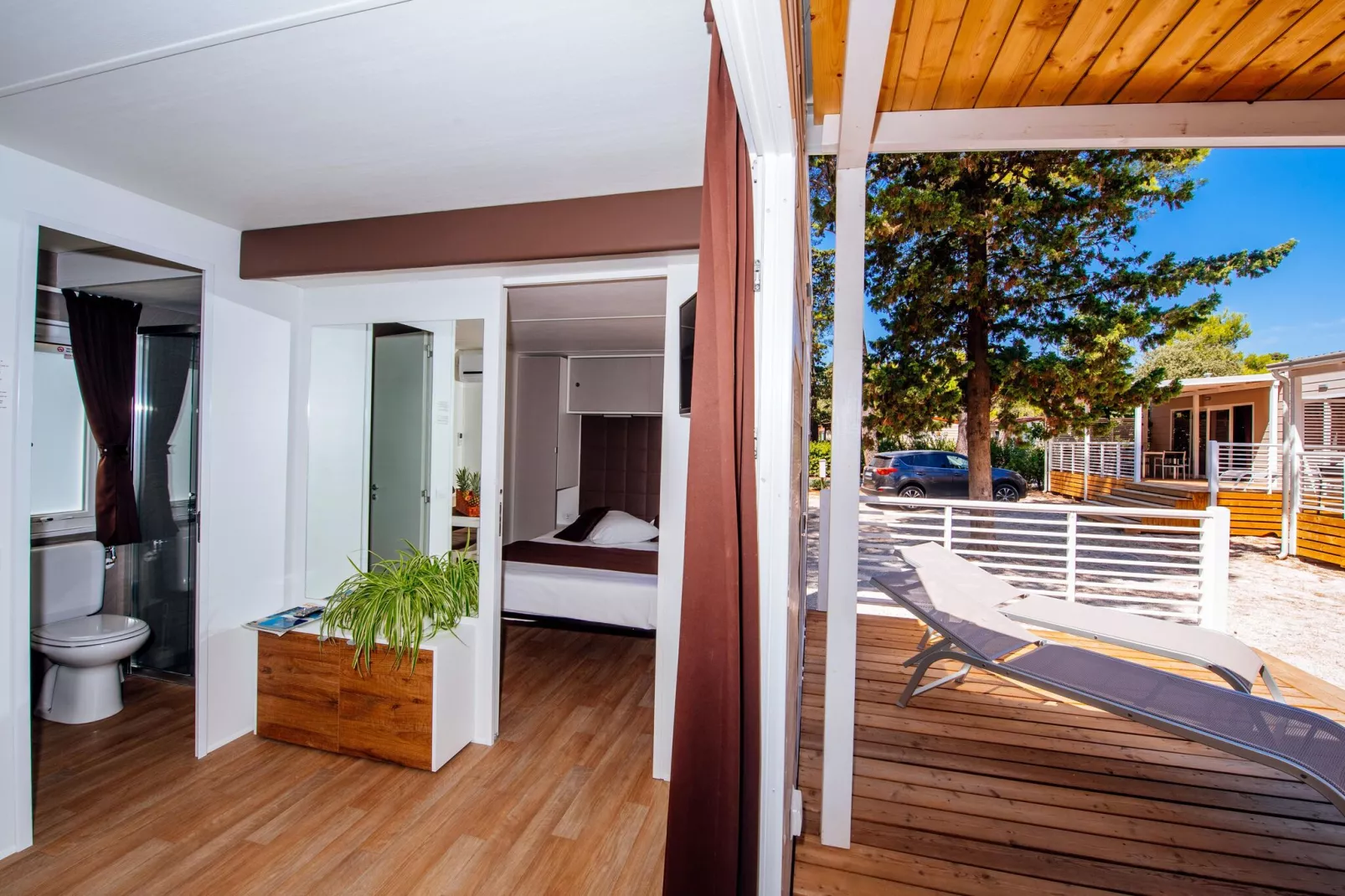 Mobile Homes Zaton Holiday Resort - Mobile Home Superior 5 &1 ca 34 qm für 6 Pers-Indoor
