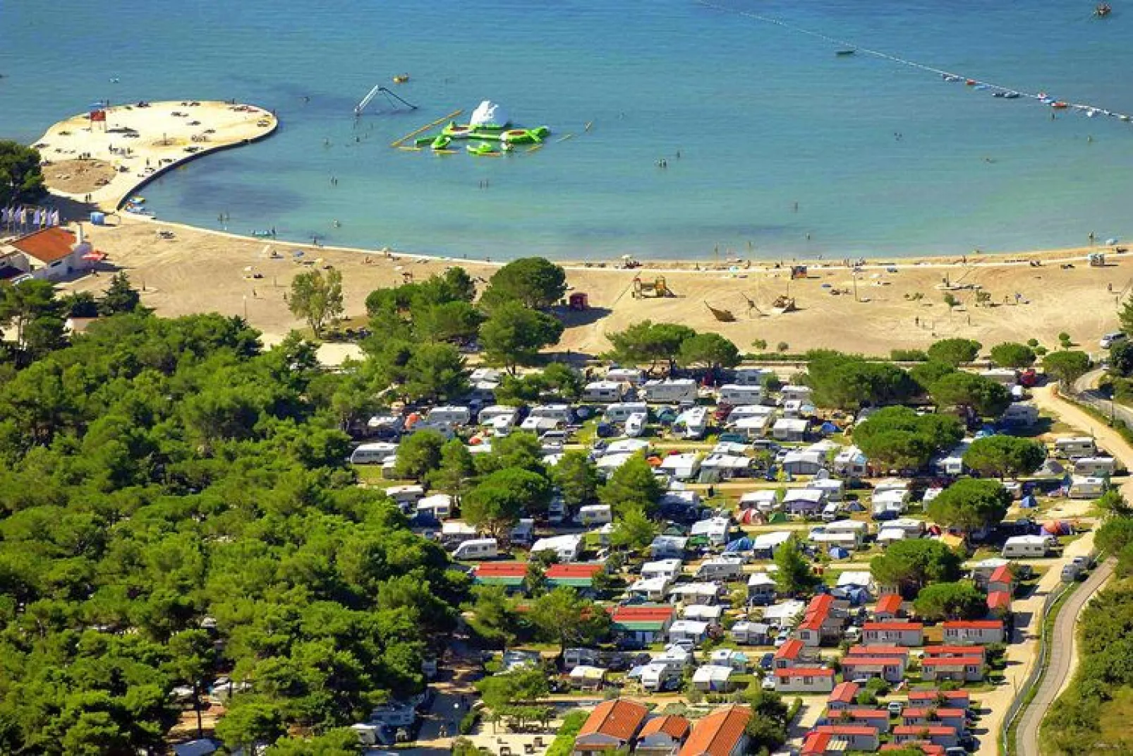 Mobile Homes Zaton Holiday Resort - Mobile Home Superior 5 &1 ca 34 qm für 6 Pers-Water view