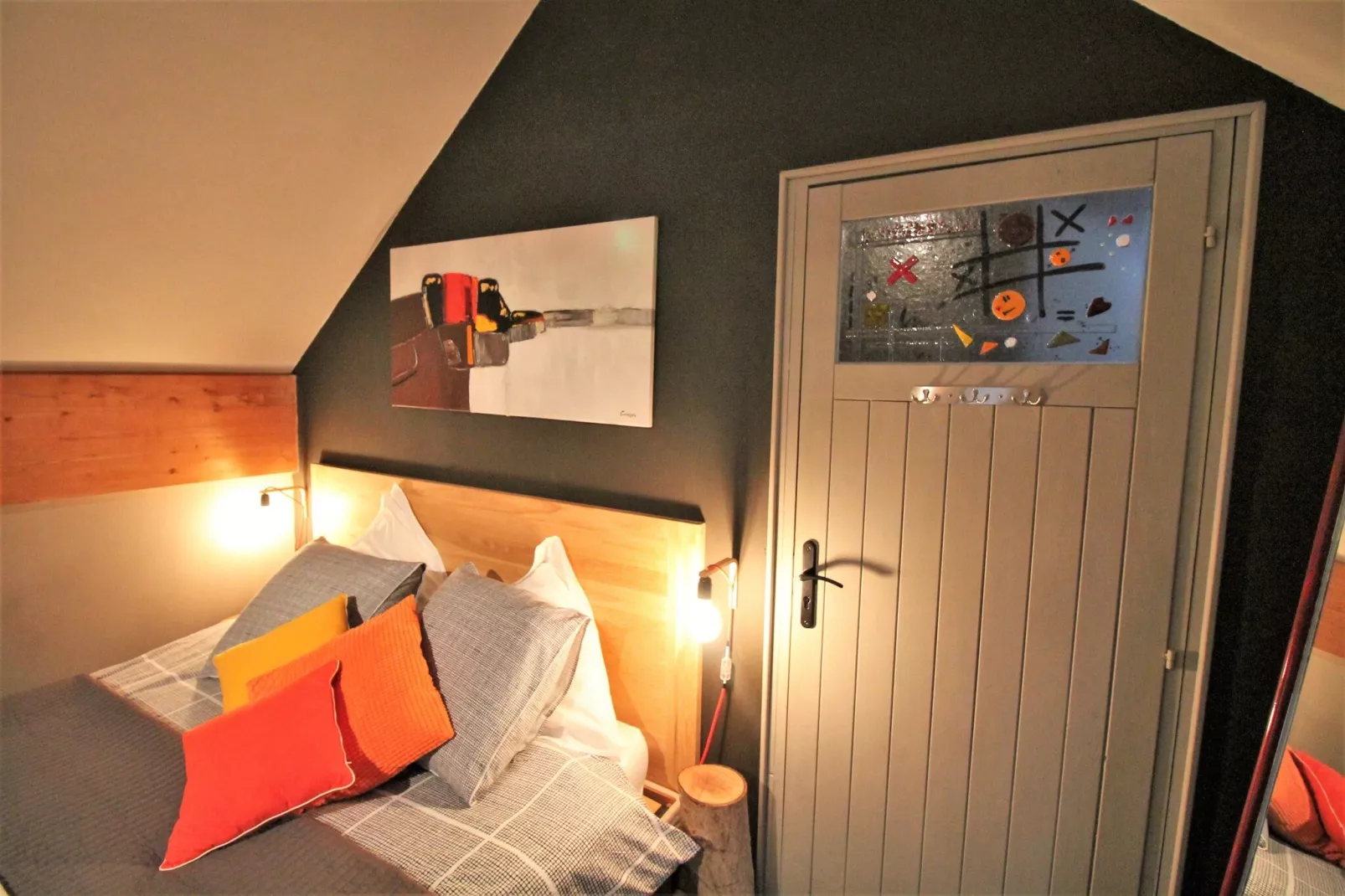 Gîte la Verrerie-Bedroom