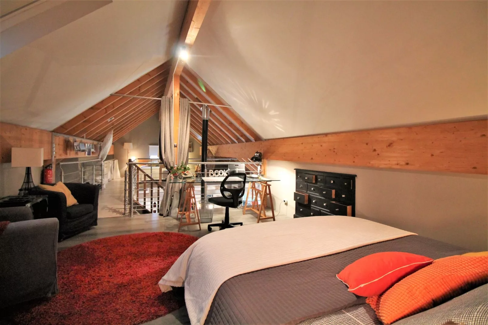 Gîte la Verrerie-Bedroom