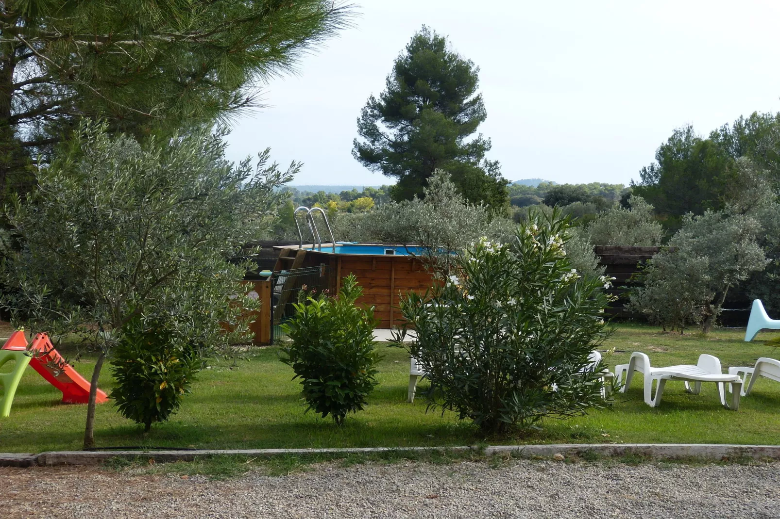 Les Oliviers-Exterior summer