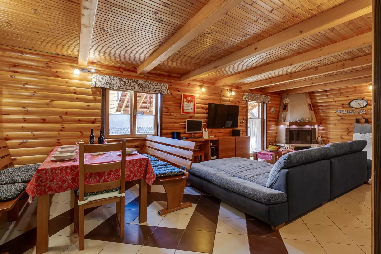 Villa Rebeka-Living room