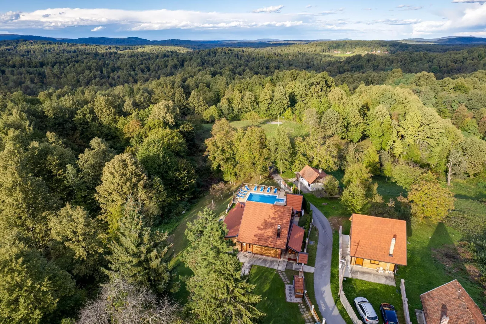 Villa Rebeka-Areas summer 1km