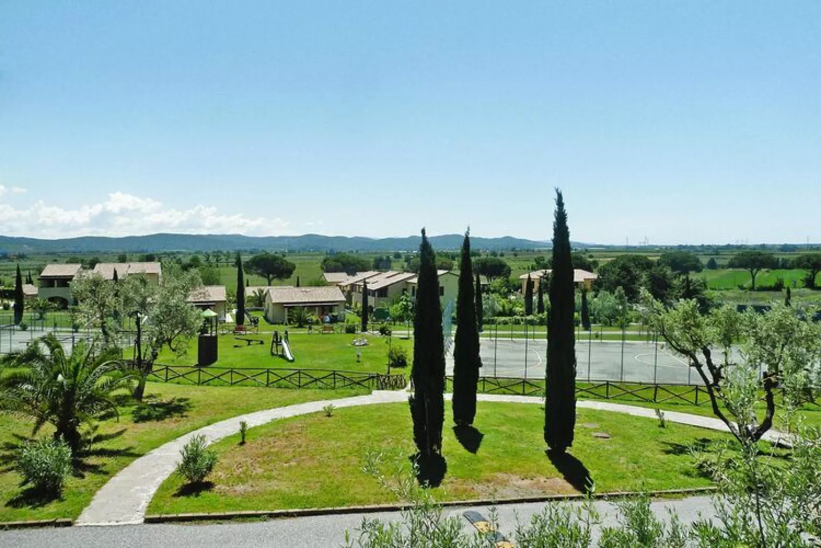 Ferienanlage Le Corti di Montepitti Suvereto-trilocale 5 - primo piano - OG-Gärten Sommer