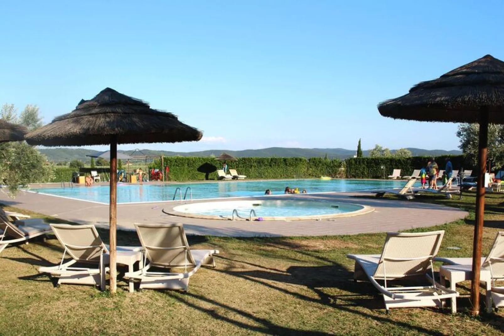 Ferienanlage Le Corti di Montepitti Suvereto-trilocale 5 - piano terra - EG-Piscine