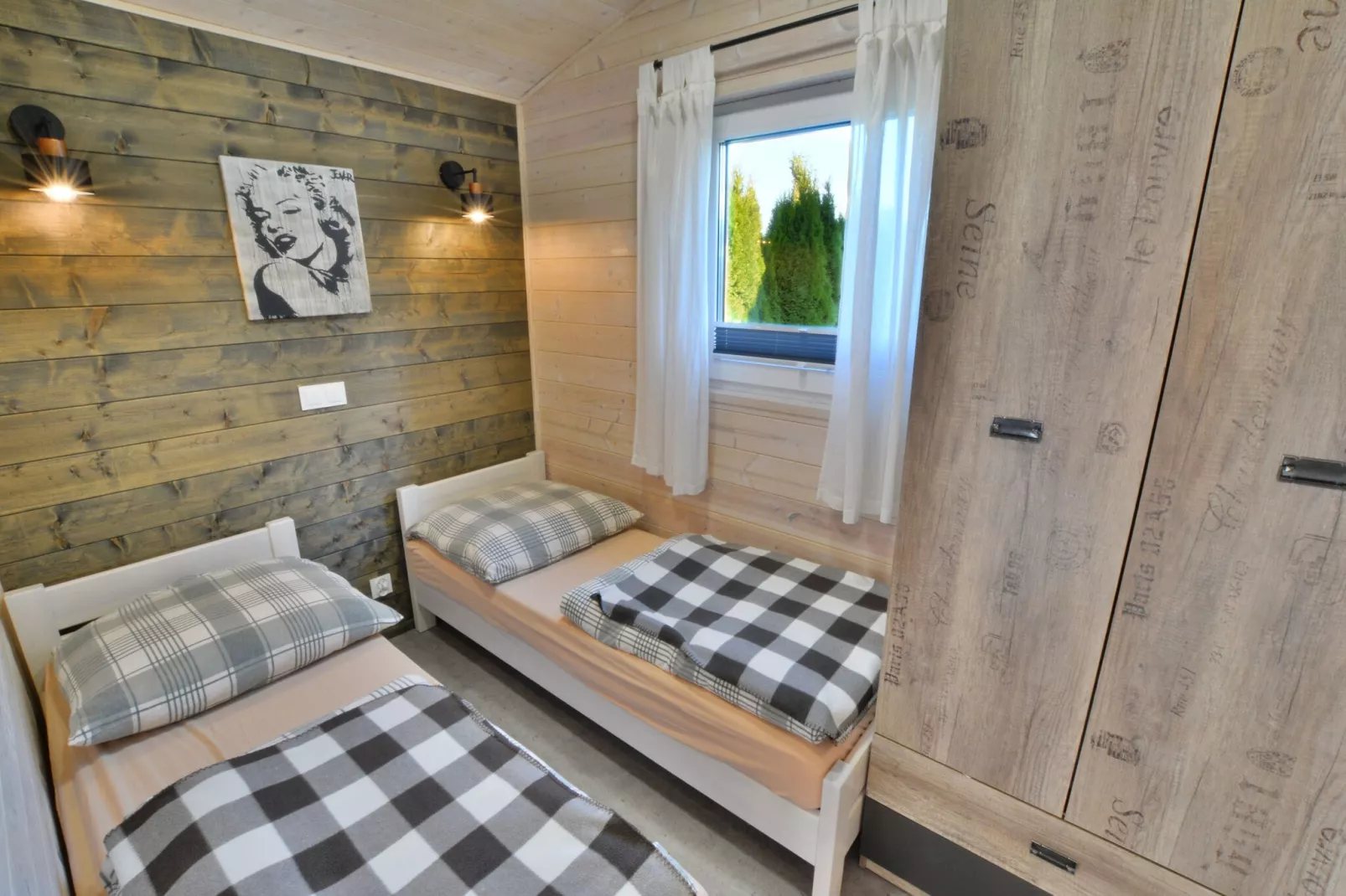 	Całoroczny nowy domek dla 4 osób Ustronie Morskie-Bedroom