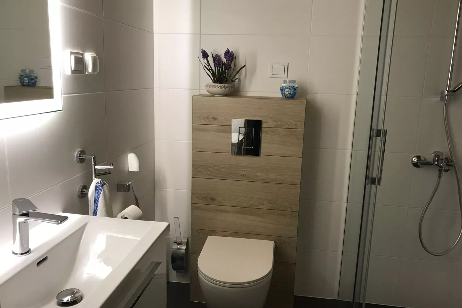 Holiday home in Bielawki-Salle de bain