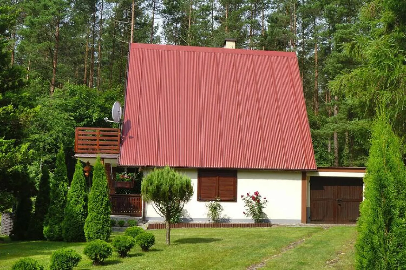 Holiday home in Bielawki-Extérieur été