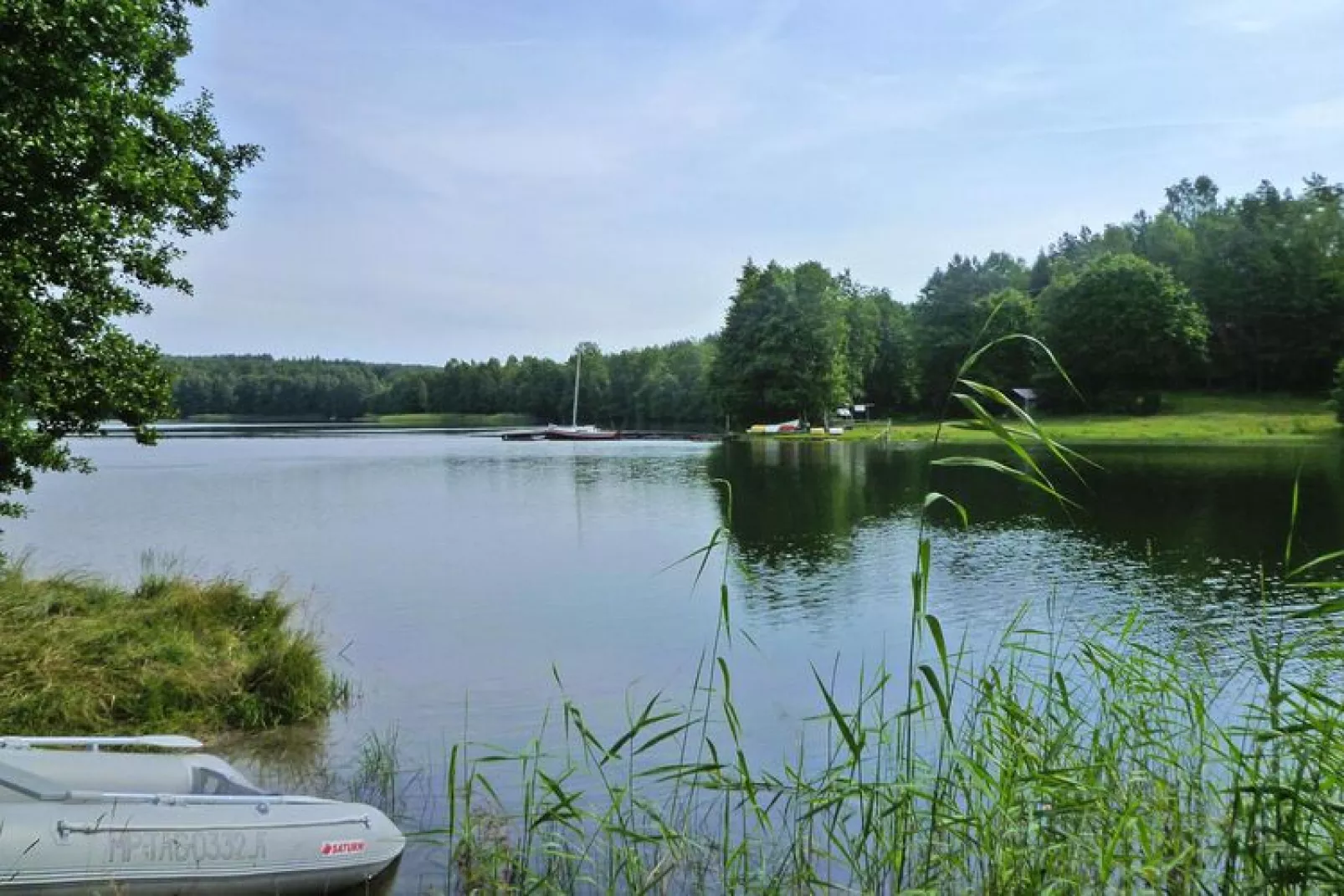 Holiday home in Bielawki-Vue sur l'eau