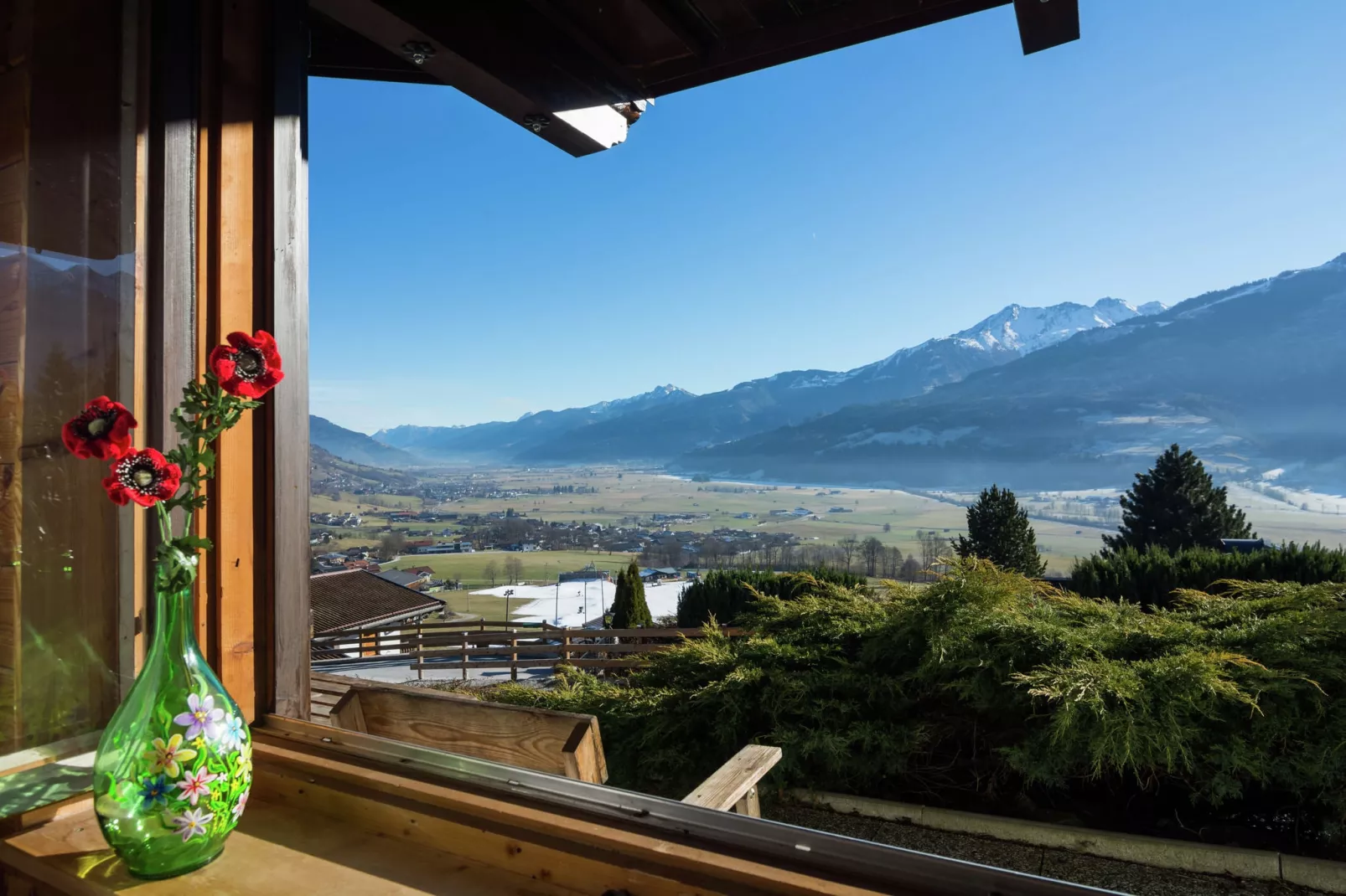 Chalet an der Piste-Vue d'été