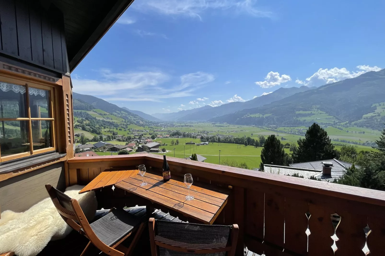 Chalet an der Piste