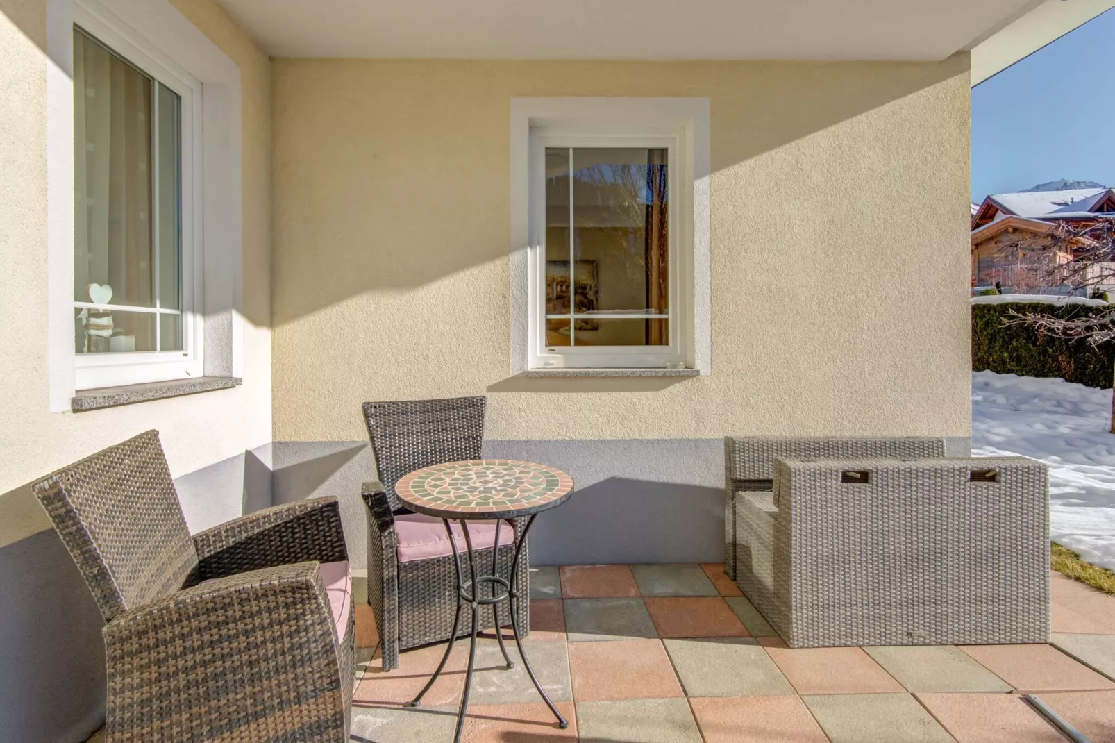 Appartment klein-Terrace balcony