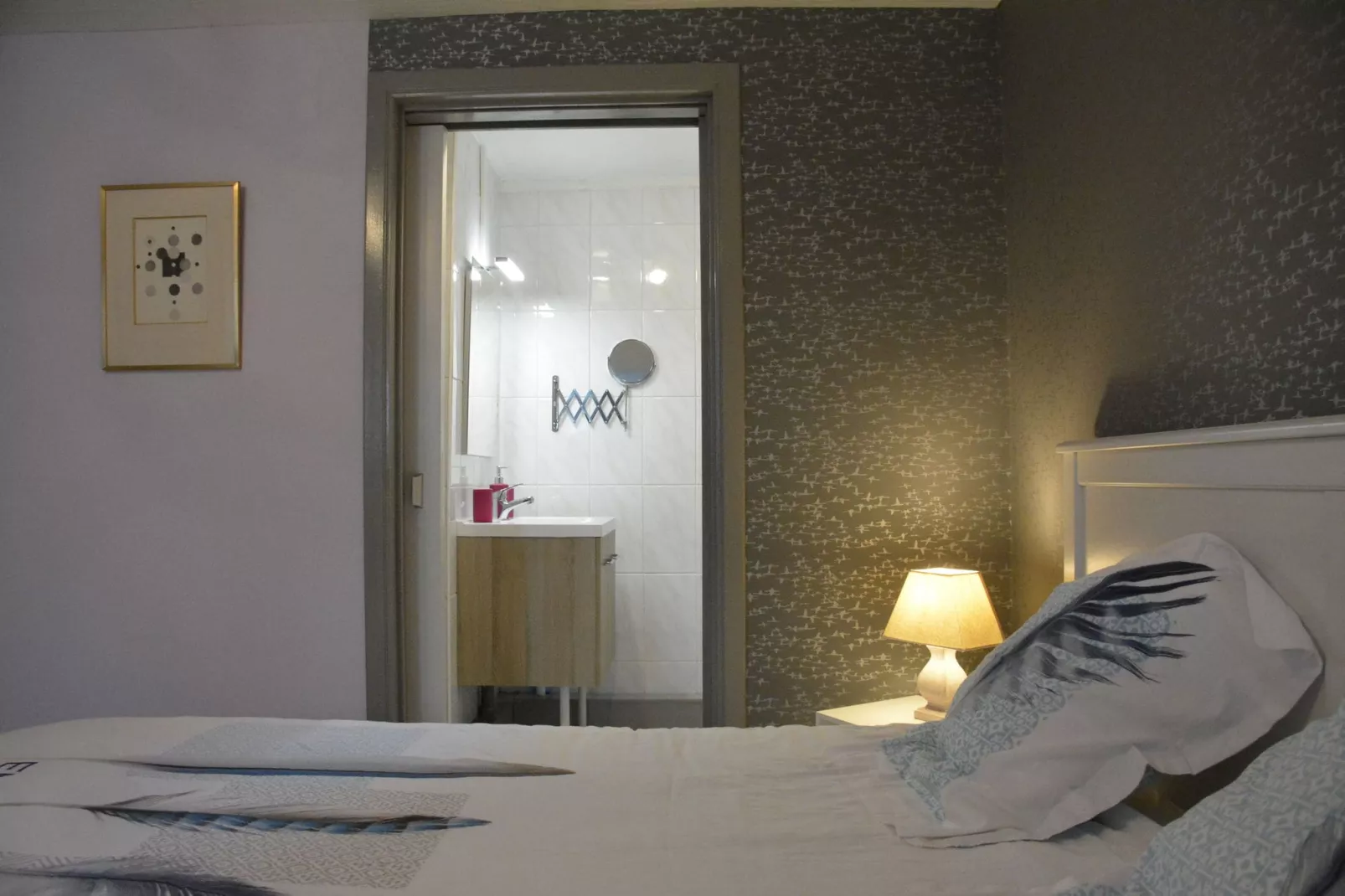 Le Refuge du Poète-Schlafzimmer