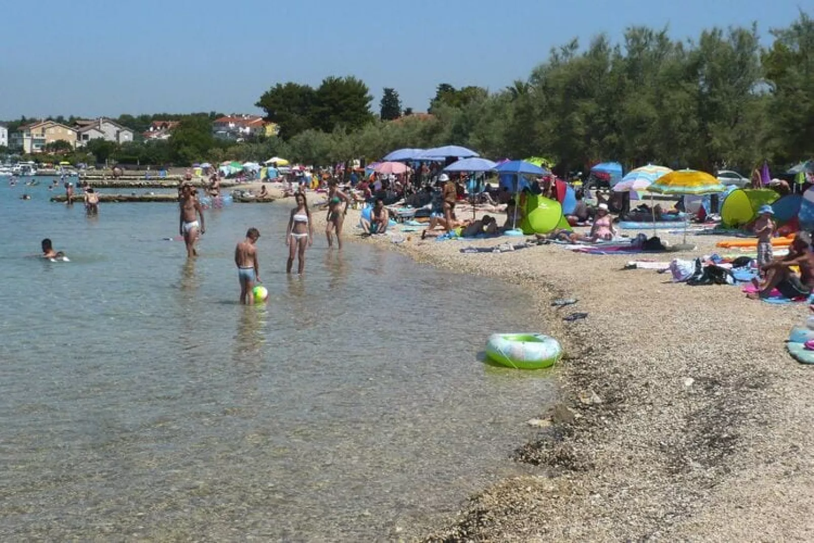 Apartments Adelheid, Biograd-Typ A5A im EG, ca. 60 qm, für 5 Pers.-Wasserblick