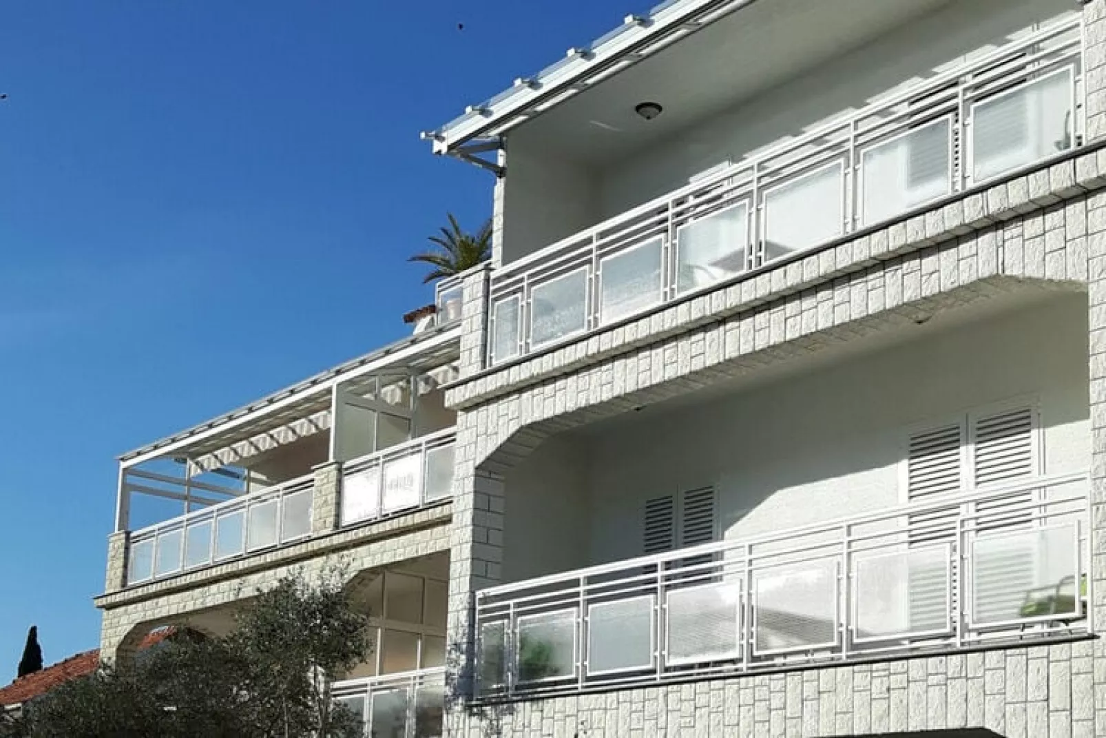 Apartments Adelheid, Biograd-Typ A5B, im OG, ca. 60 qm, für 1-4 Pers.-Exterior summer