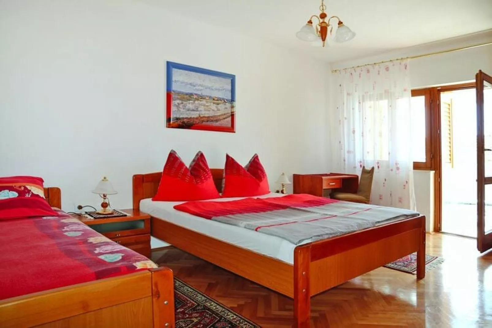 Apartments Adelheid, Biograd-Typ A5B, im OG, ca. 60 qm, für 1-4 Pers.-Bedroom